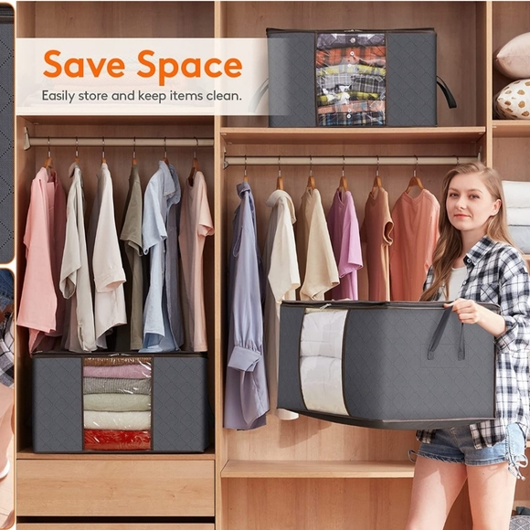 CLOTHES/ORGANIZER STORAGE BAGS - Picture 6 of 7